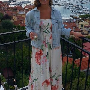 Free People Floral Maxi Dress